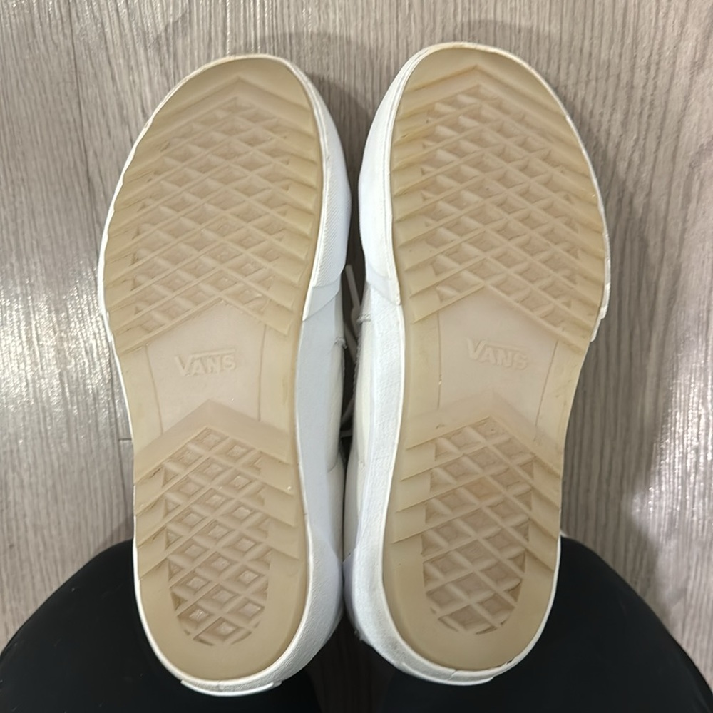 Limited Edition Iridescent Stripe Platform Stacked Vans View 4